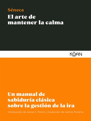 cover image of El arte de mantener la calma